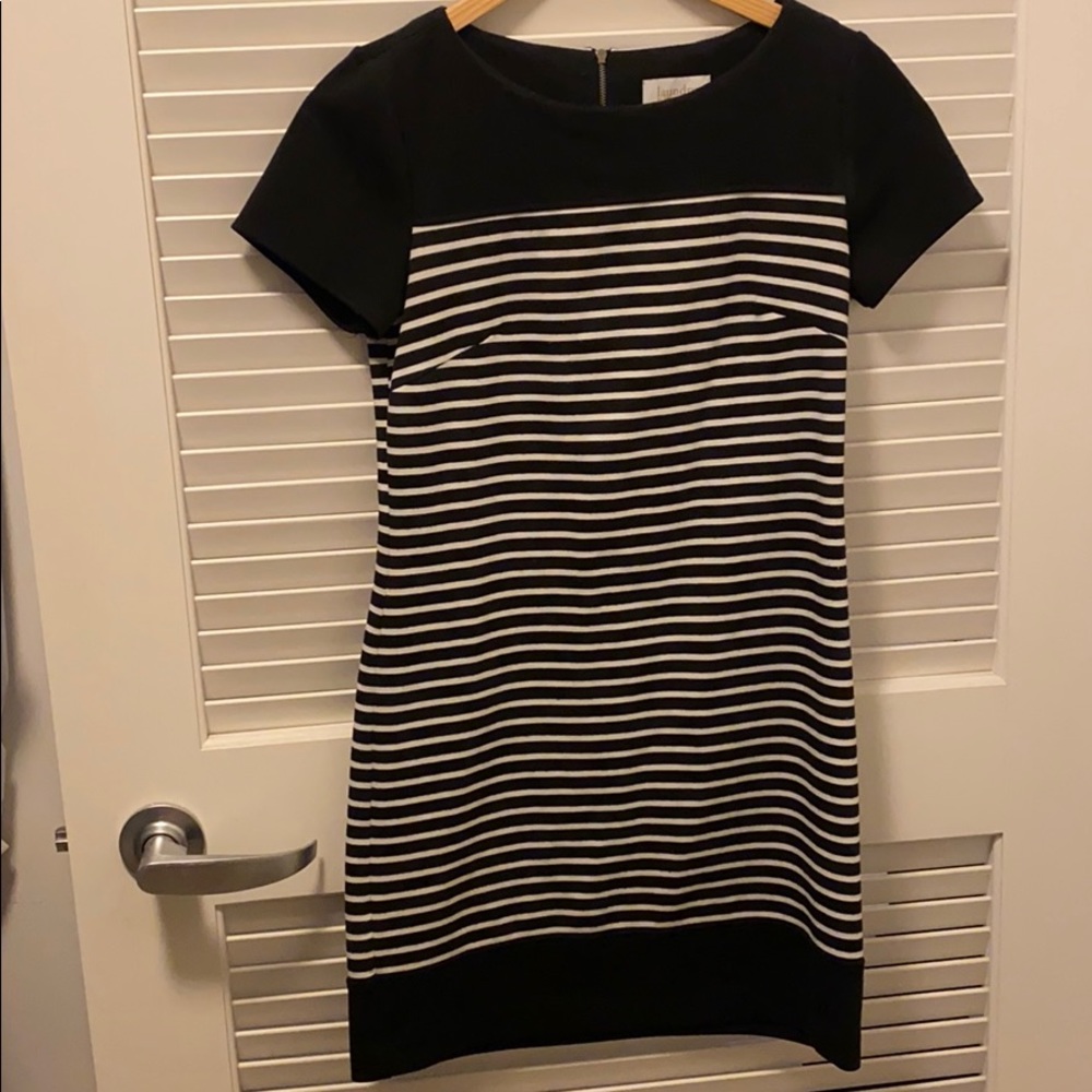 Black and White Stripe Dress